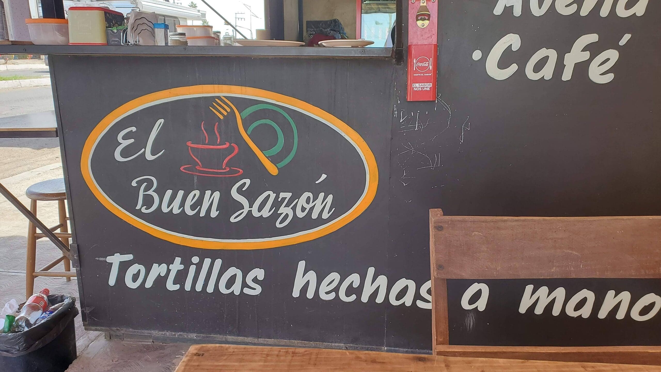 When you see this sign in Cuidad Constitution make sure to stop for tacos