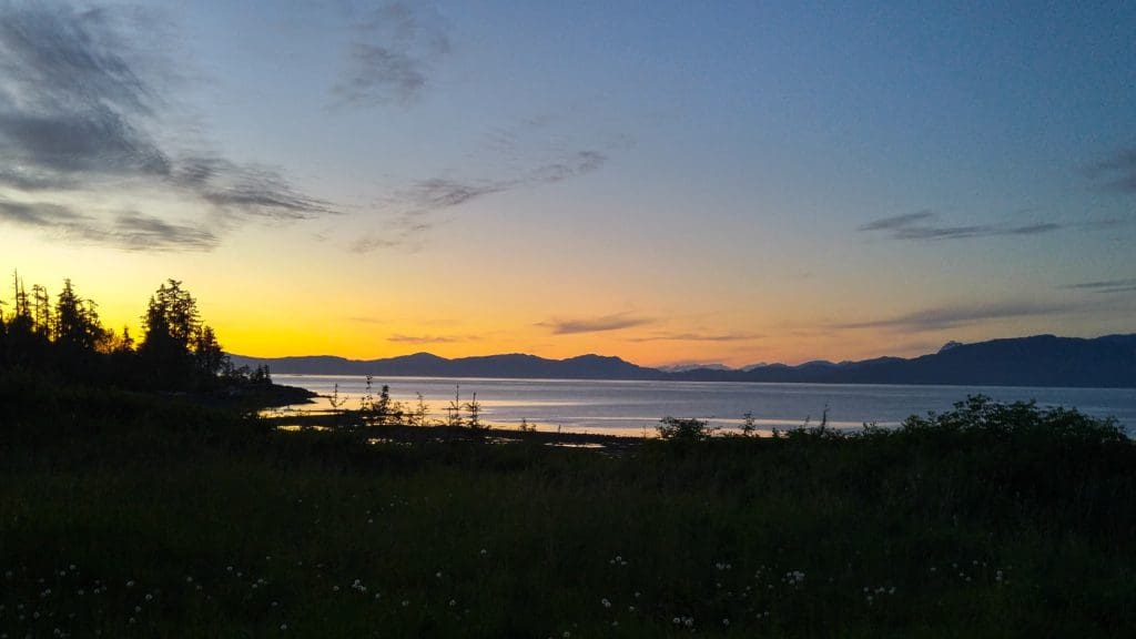 Sunset, Coffman Cove Alaska