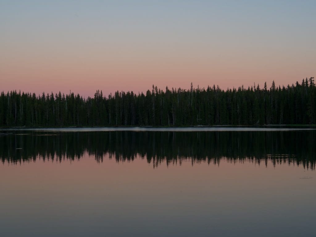 Sunset, Taylor Lake