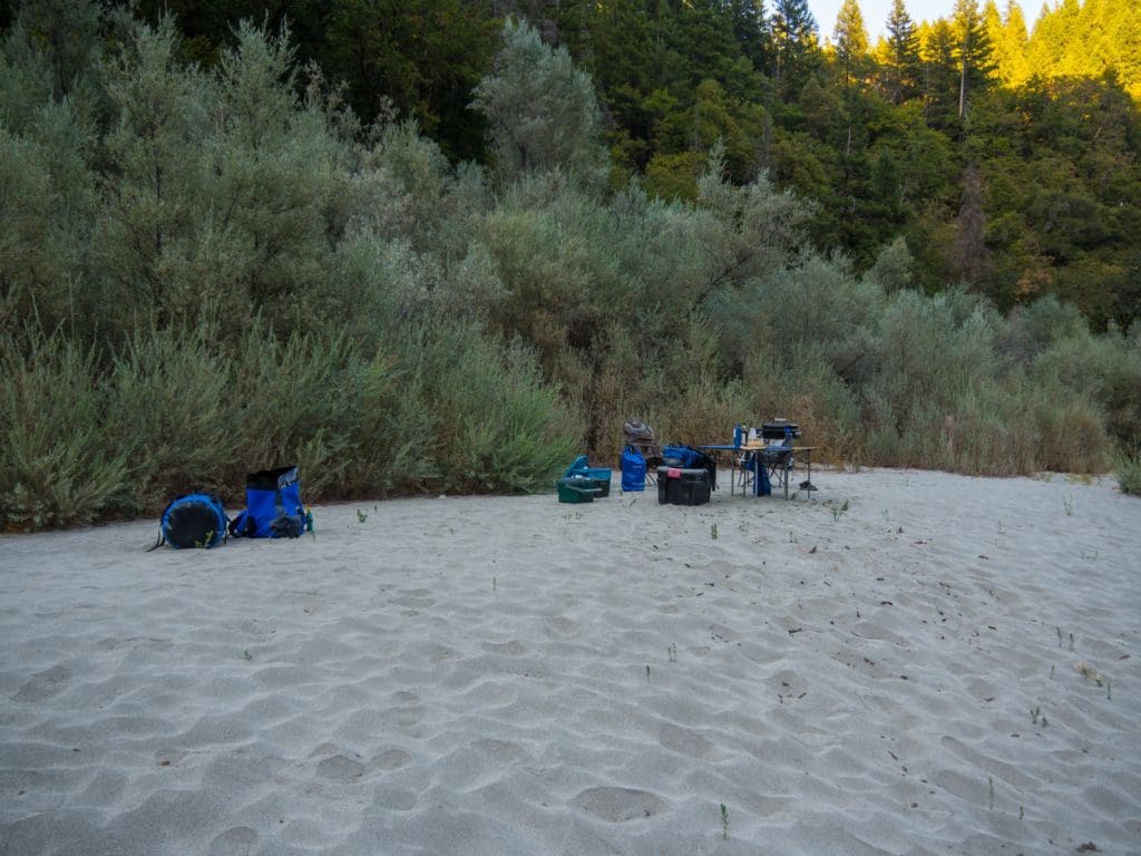 White Sand of Grapevine Camp