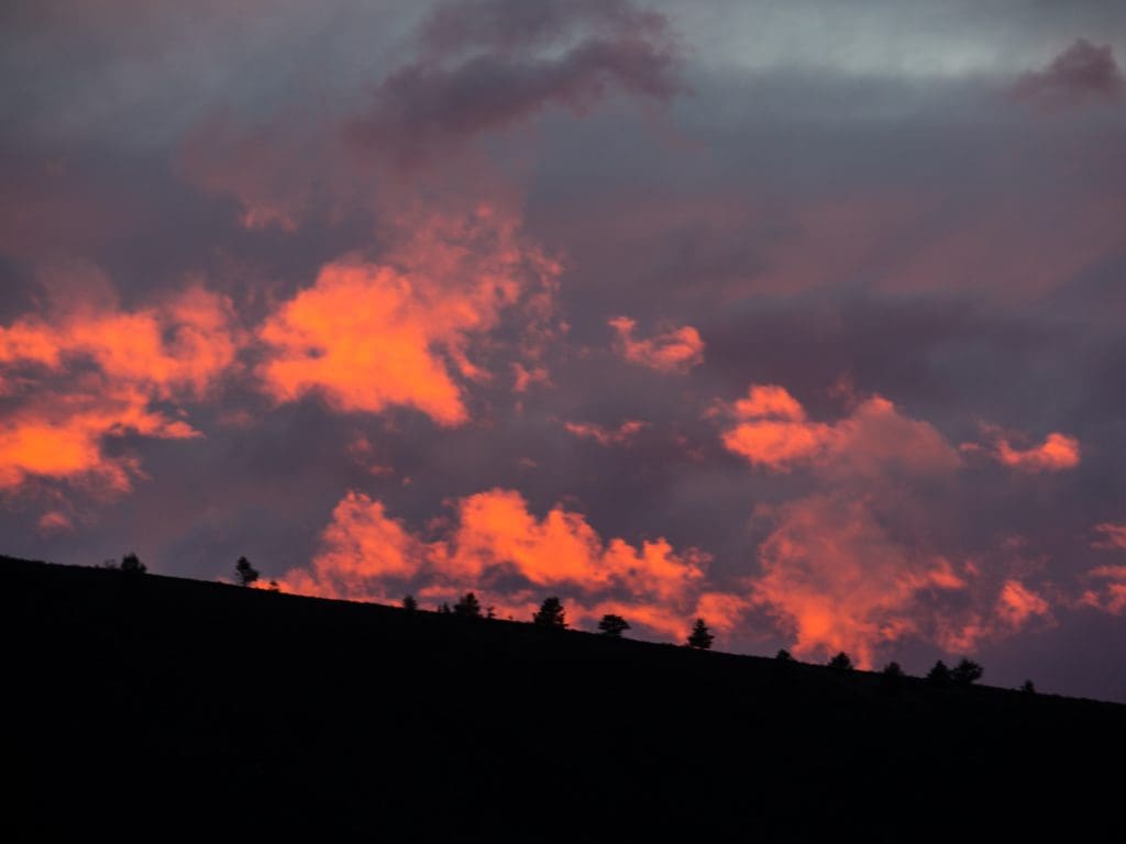 Juniper Ridgeline, Sunset