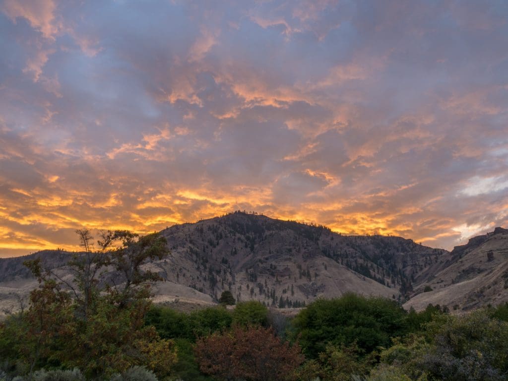 Mutton Mountain Sunset