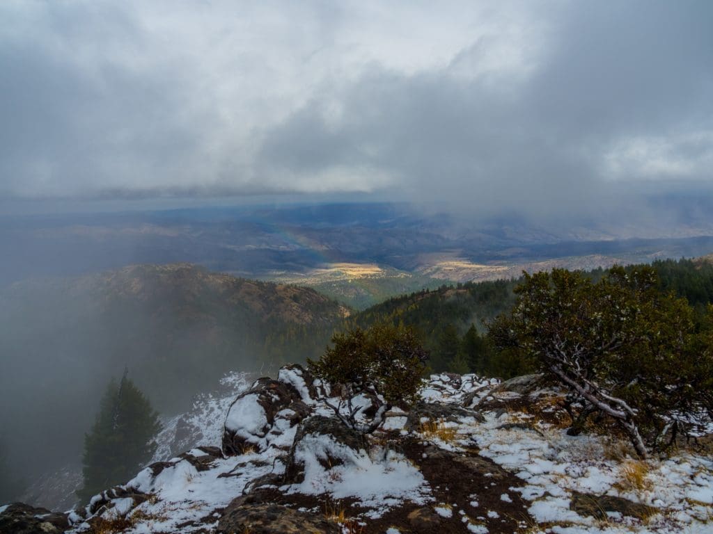 View From Spanish Peak