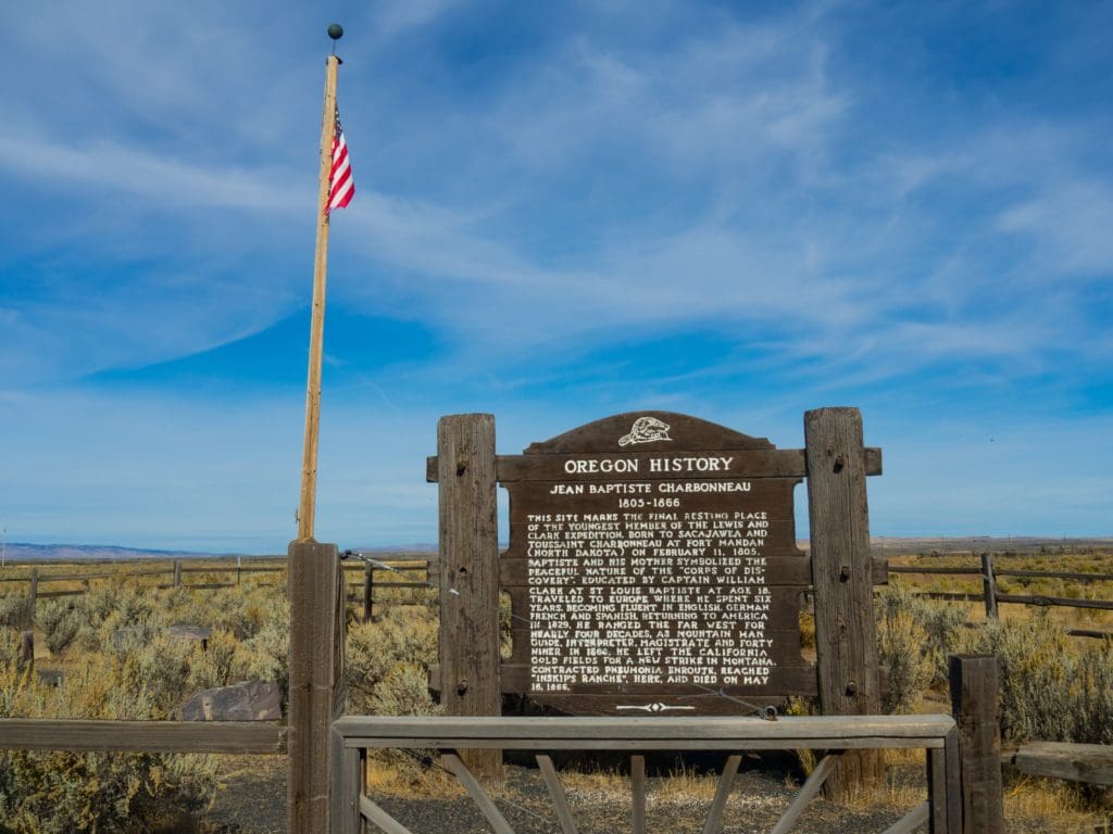 Sacagawea grave site