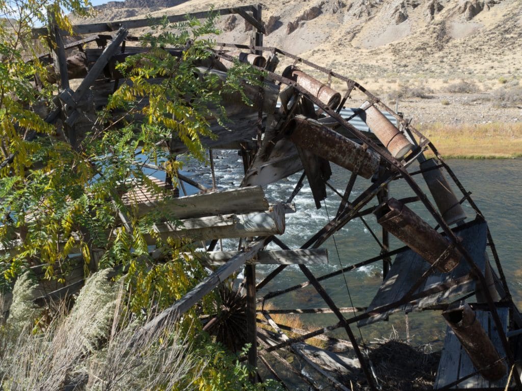 Waterwheel that has seen better days