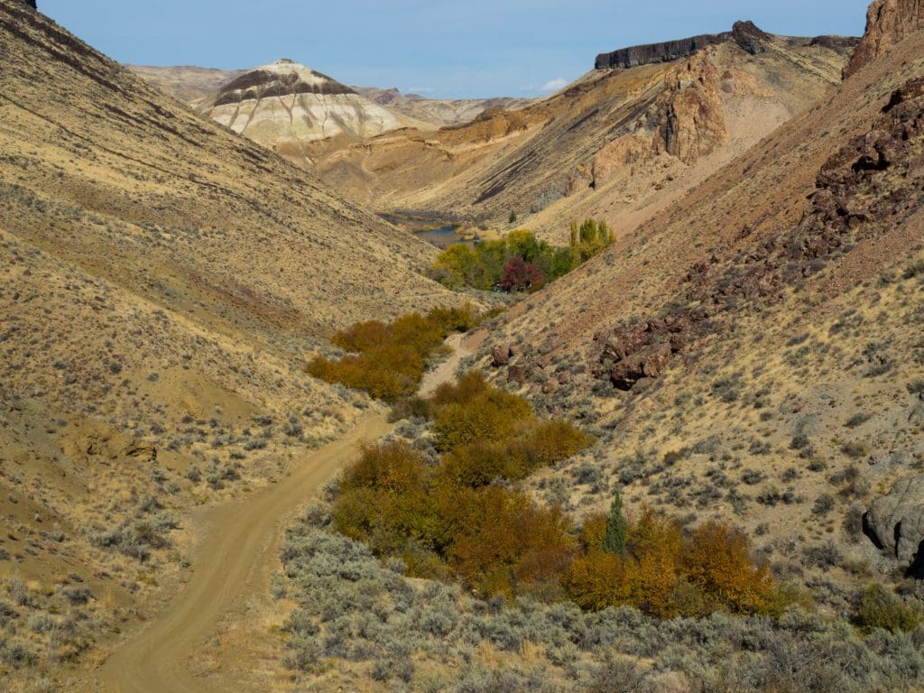 Decent into Birch Creek Ranch