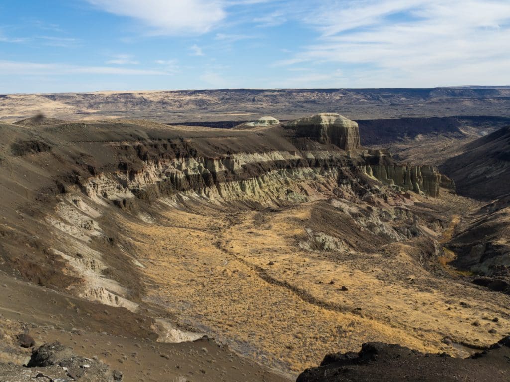 First View of Chalk Basin