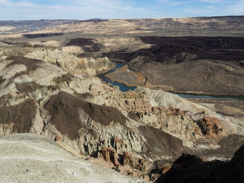 View Downstream, Chalk Basin